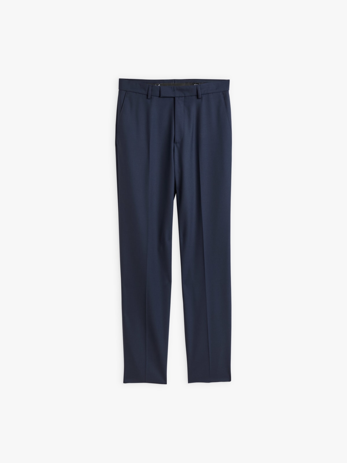 blue worsted wool Lucas trousers