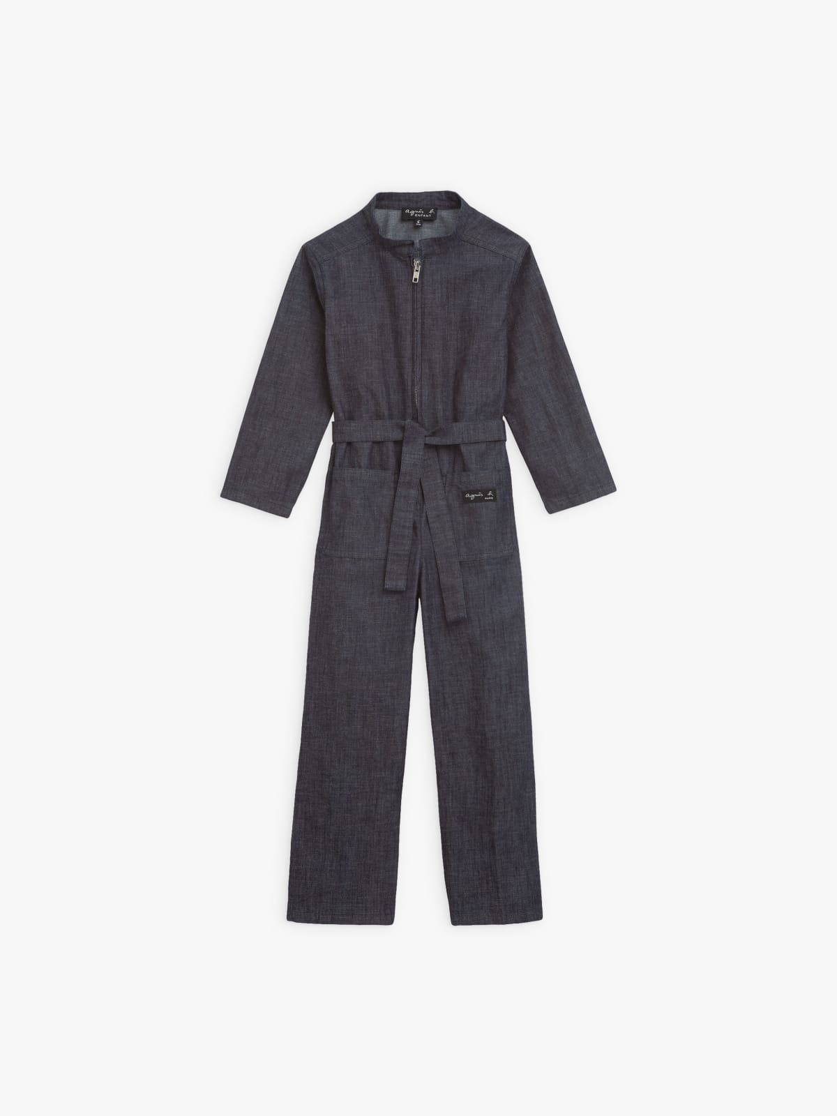 blue denim 100% cotton jumpsuit