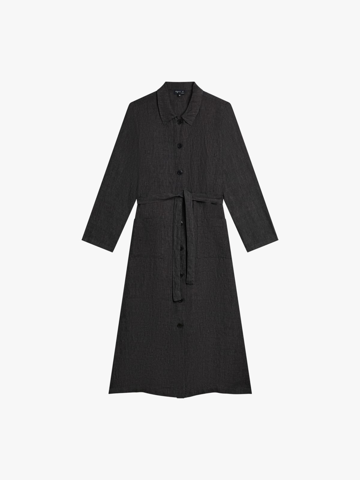 grey Bb linen dress