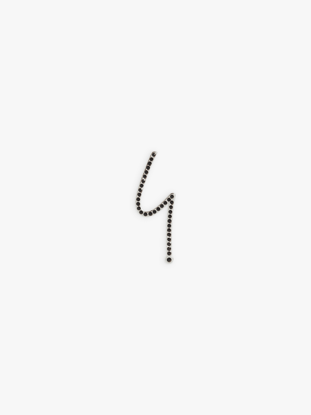 black Point d'ironie lapel pin