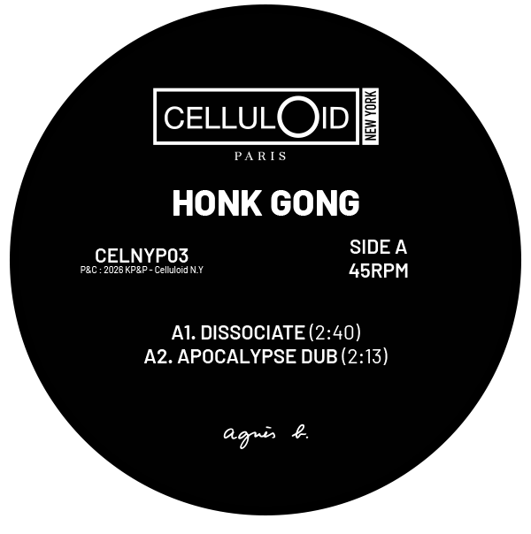   Honk-Kong, 7-inch record in pertenership with agnès b.